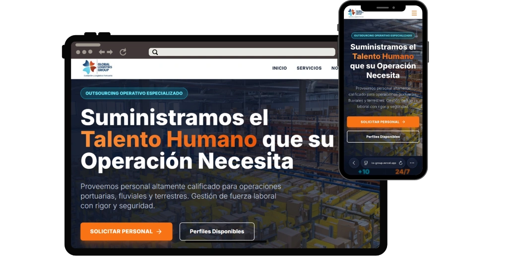 Plataforma de logística portuaria Global Logistiks